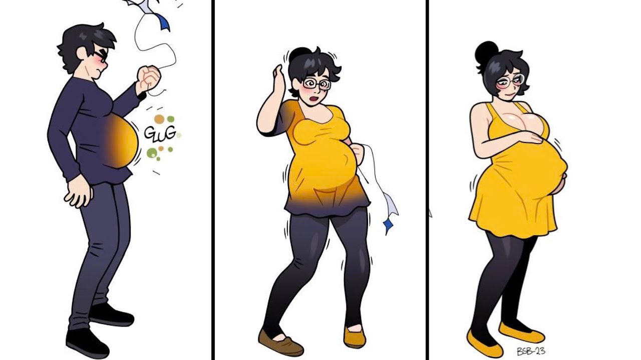 From Balloon to Baby Bump | TG TF Comic Dub 160