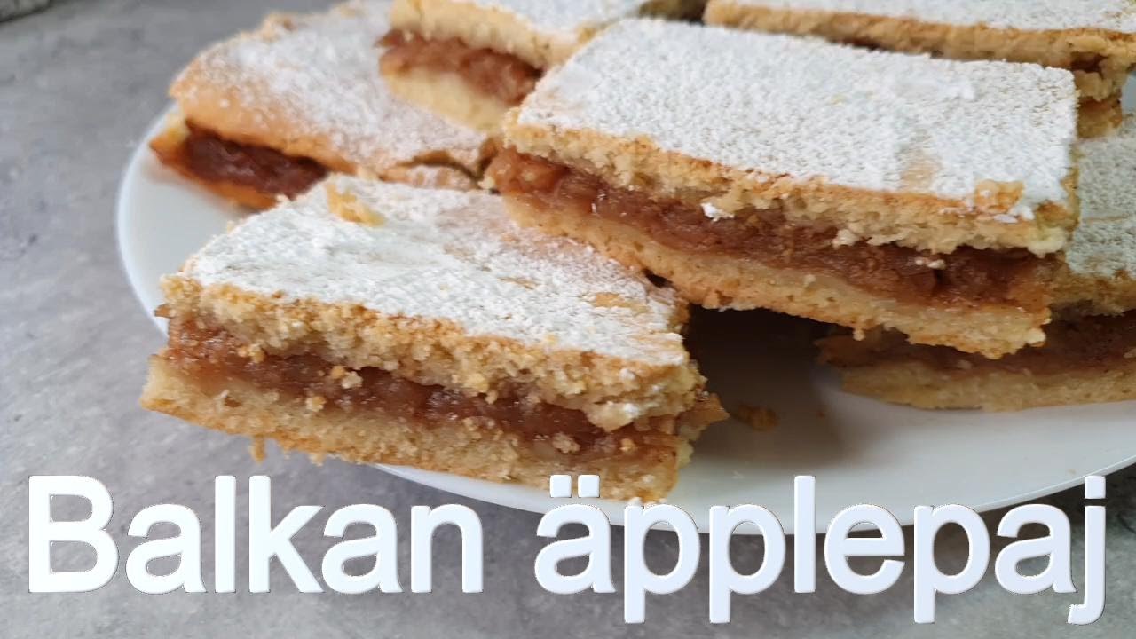 Balkan &auml;pplepaj som alla vill ha recept p&aring;