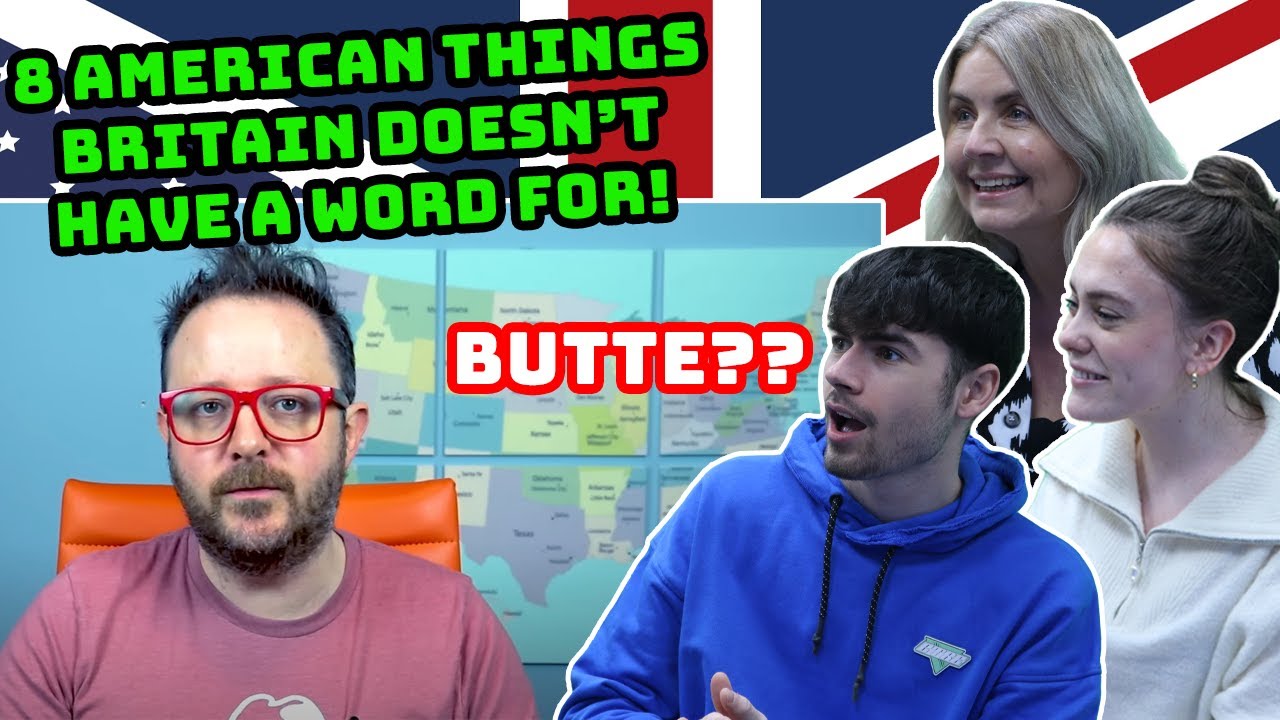 BRITISH FAMILY REACTS! Lost In The Pond | 8 American Things Britain Doesn't Even Have A Word For