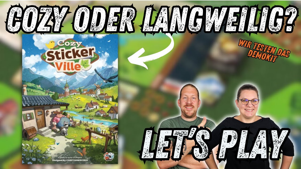 Ist Cozy Stickerville wirklich so cozy?┃Let's Play