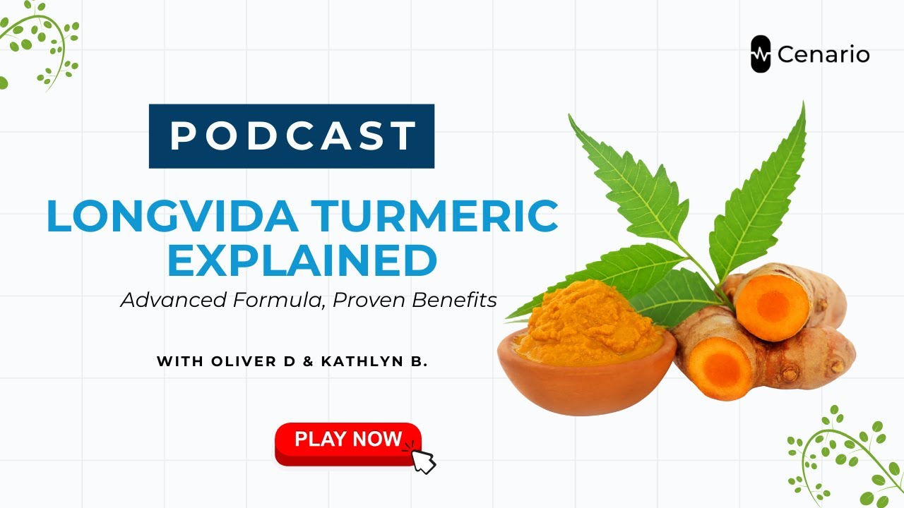 Longvida Turmeric: Curcumin Formula for Brain Health