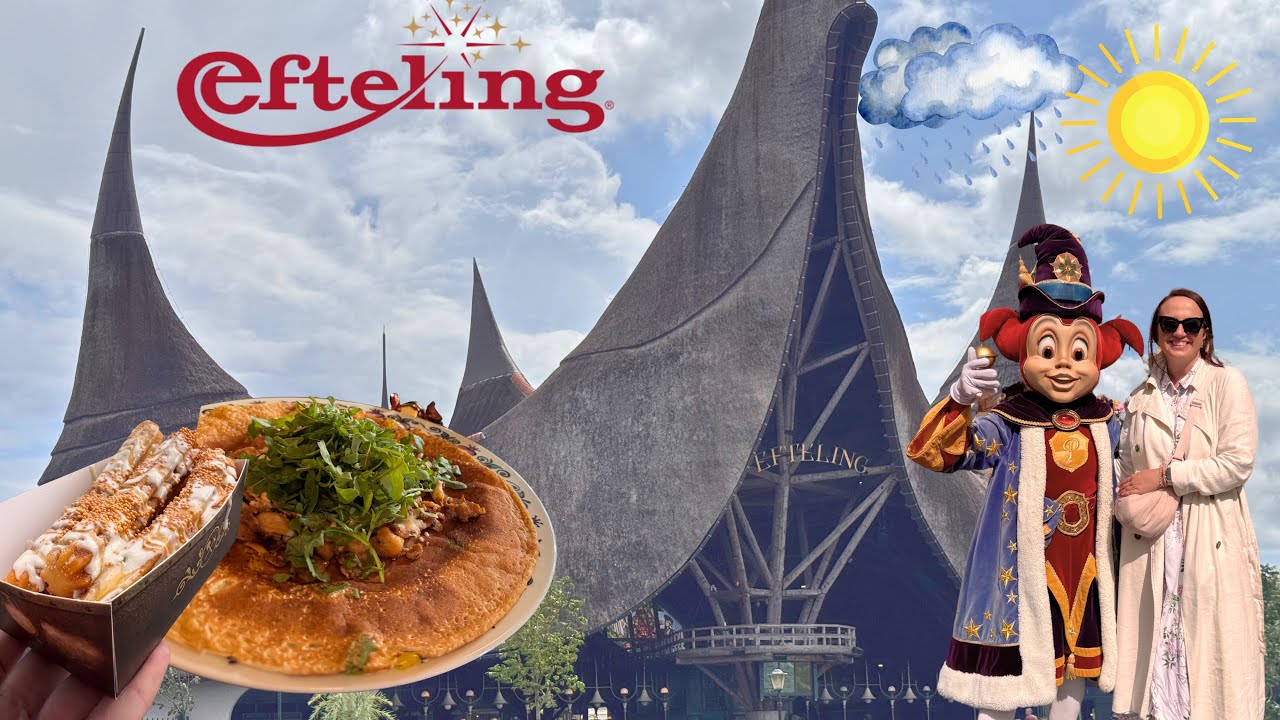 Efteling zwischen Regenschauer & Sonnenschein 🌦️ Ein Tag voller Lachen & Achterbahn-Action!