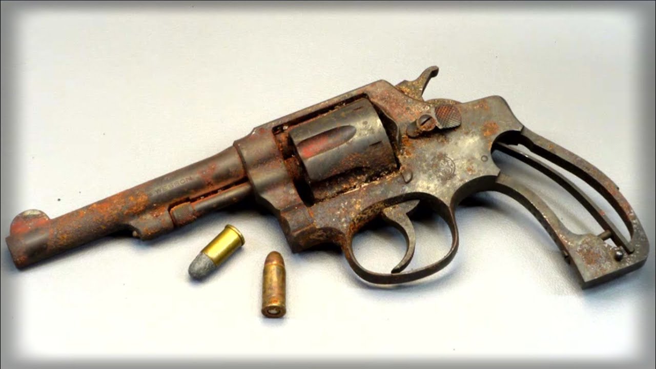 Gun Restore | 1942 Smith & Wesson from Pacific Palisades Wildfire, (with test firing). #restoration