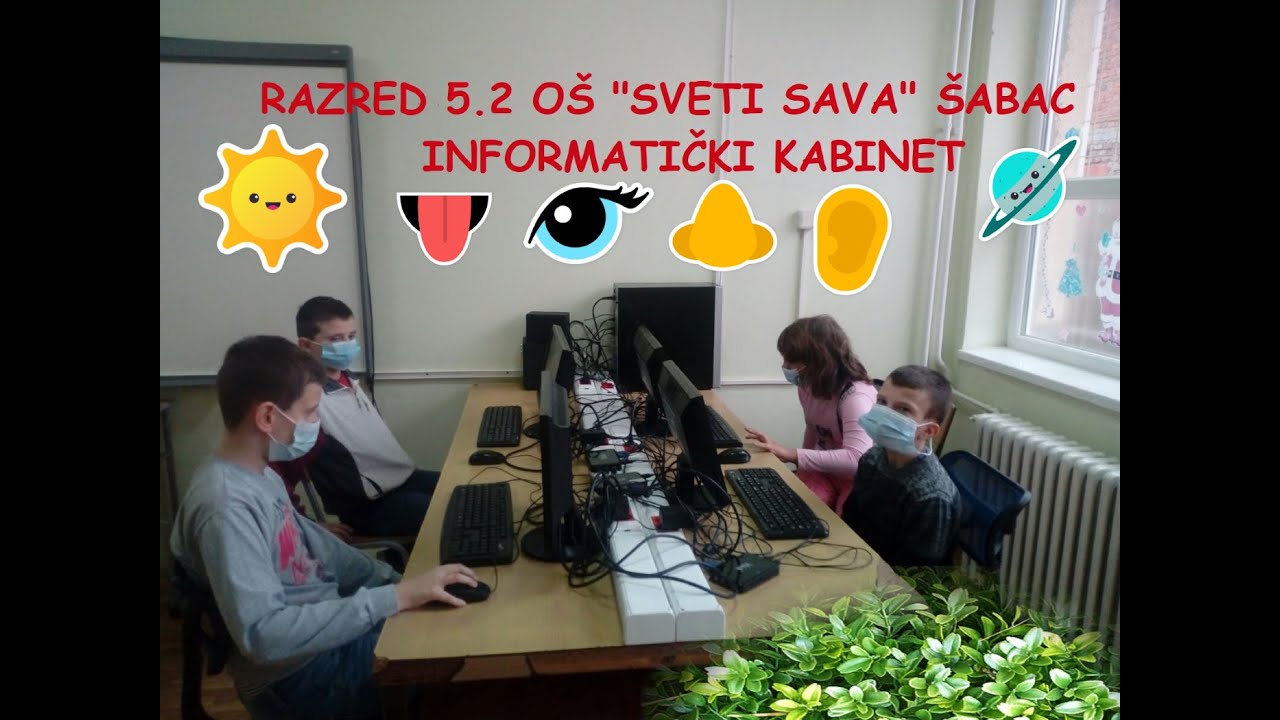 Informatika za 5.razred - ljudska čula kao informacija i podatak