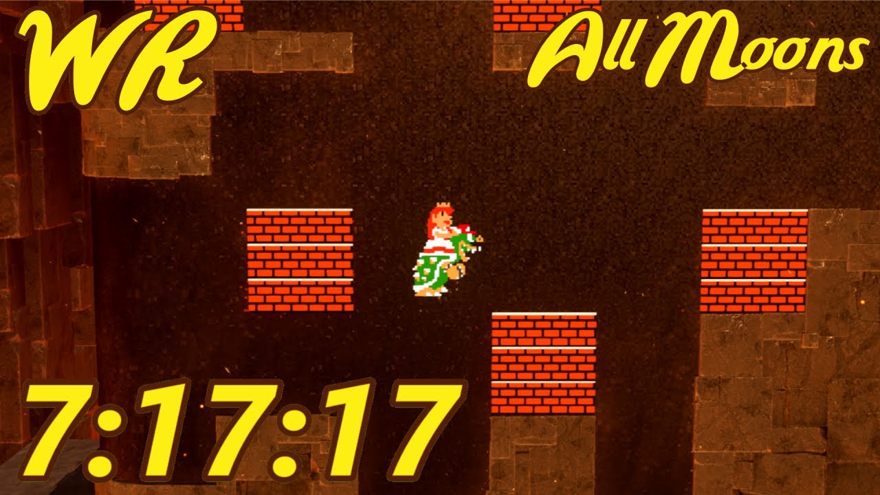[Former WR] Super Mario Odyssey: All Moons (880) Speedrun in 7:17:17