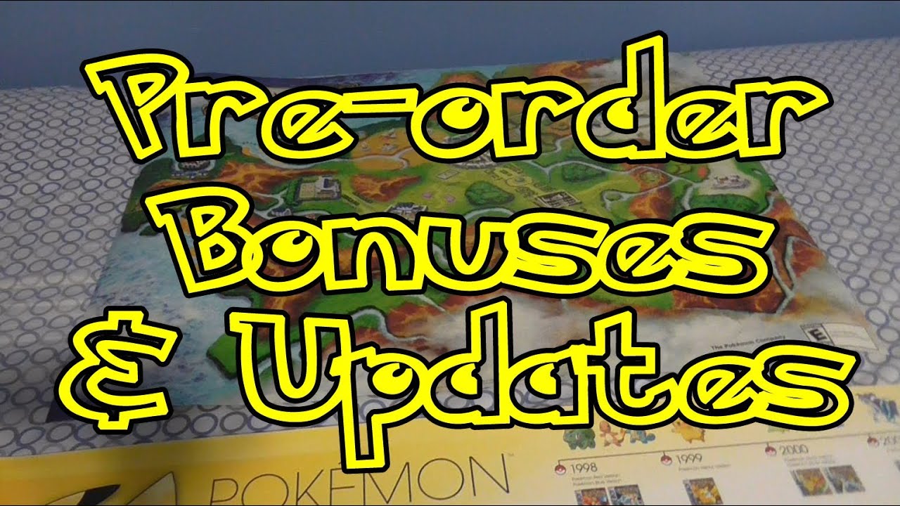 Rodriguezjr's Channel Update (10/10/13) *GameStop Pokemon X & Y Pre-Order Bonuses & More*