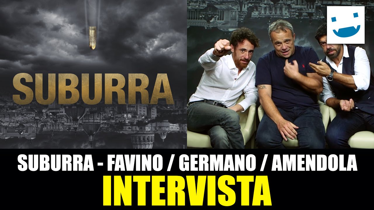 Suburra: intervista a Elio Germano, Claudio Amendola e Pierfrancesco Favino