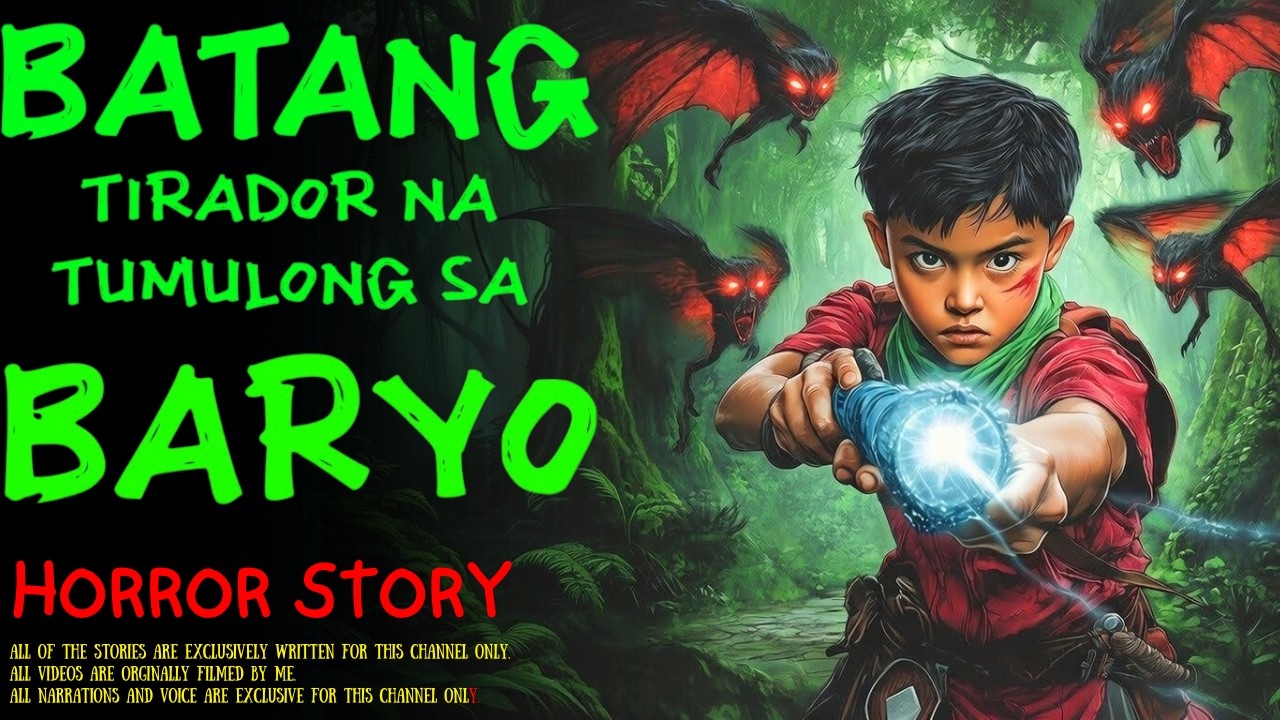 BATANG TIRADOR NA TUMULONG SA BARYO | Kwentong Aswang | True Story
