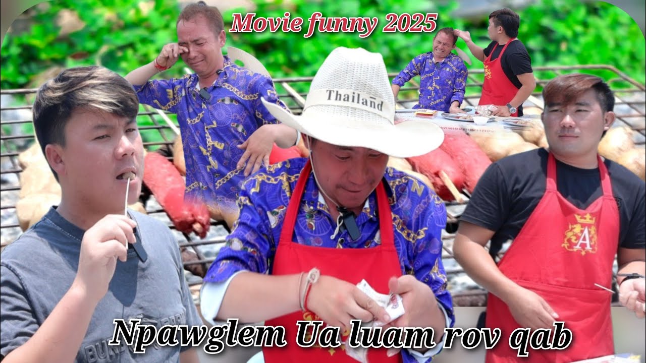 Ua luam rov qab npawglem vs Tubzeb Vwj Movie funny