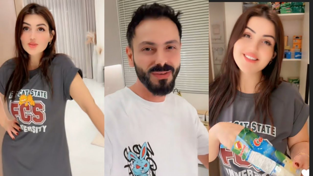 نور وعصام 🔥 الطبخة والعشا اليوم برغل بندورة ونوشه بتجهز فواكه