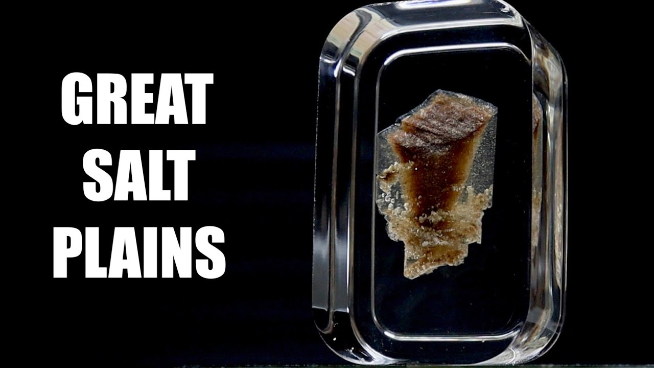 Can You Cast Salt Crystals in Resin ?