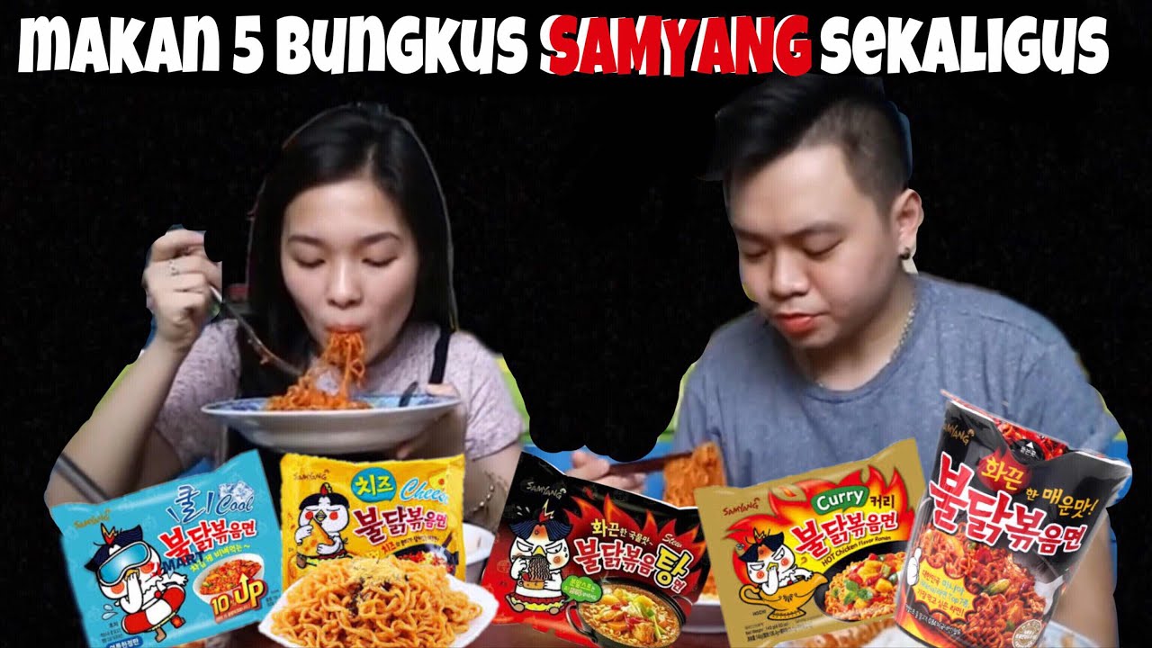 MUKBANG SAMYANG 5 RASA + Q&A