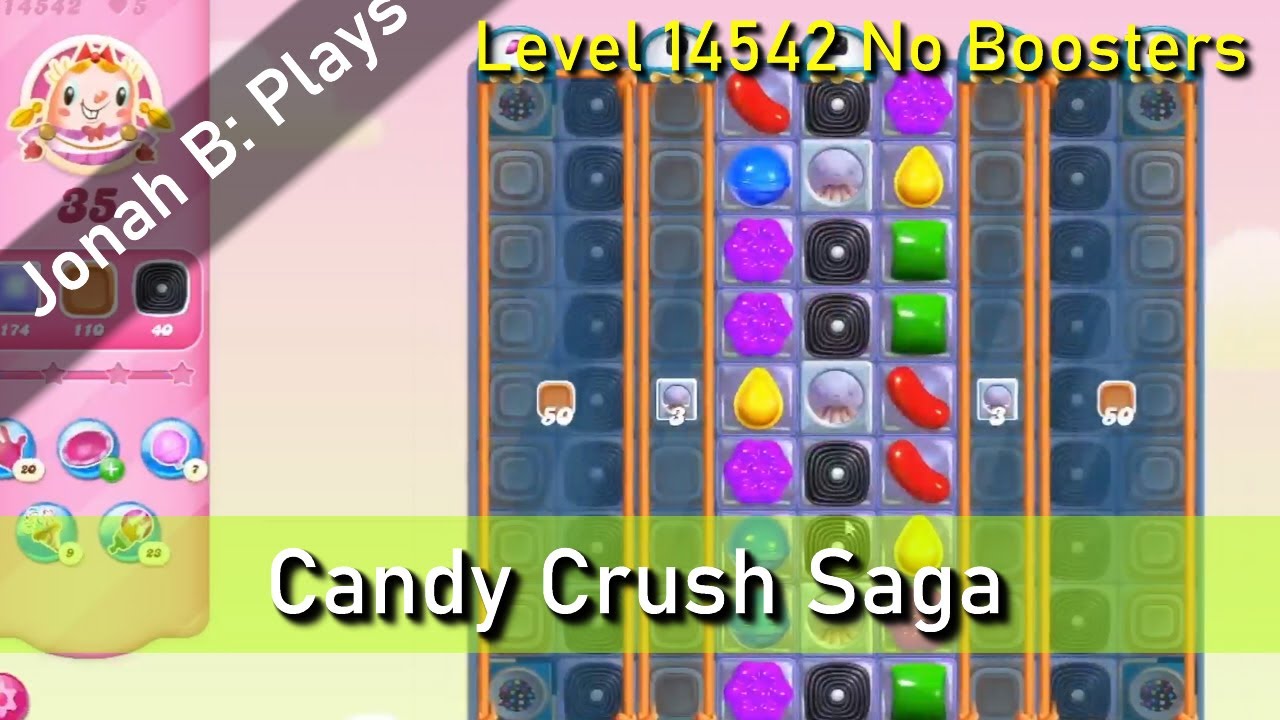 Candy Crush Saga Level 14542 No Boosters
