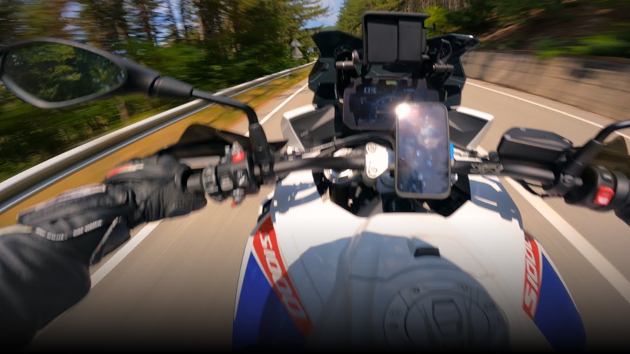 THE MOST ADRENALINIC ITALIAN ROAD - Bmw S1000XR PURE SOUND