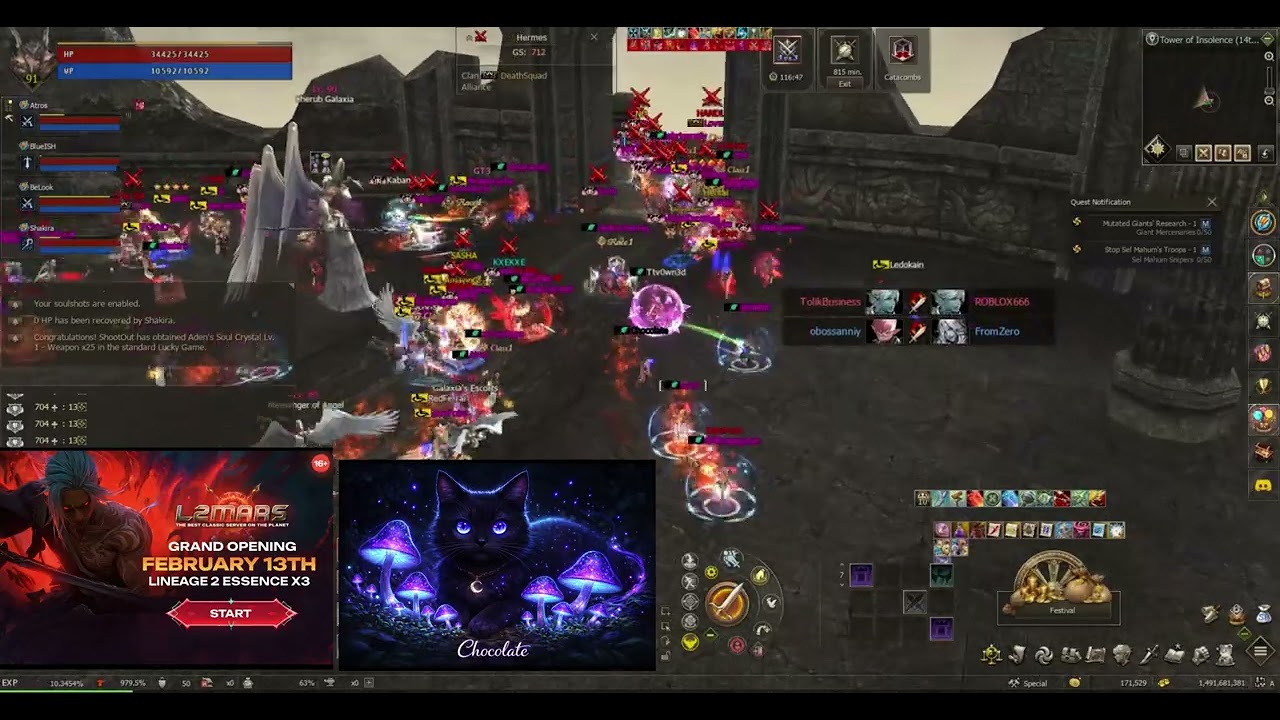 Rage Zerg – February 2026 | L2 MARS x3 Massive PvP