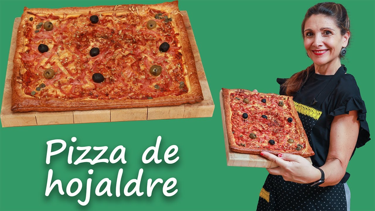 PIZZA 🍕 con Masa de HOJALDRE / SUPER, EXTRA, MEGA CRUJIENTE / Todos los trucos para alucinar 🤩