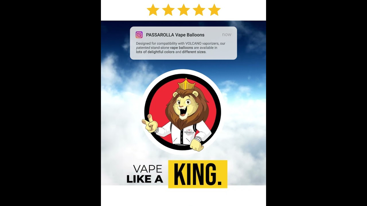 Treat Yourself Like Royalty. VAPE LIKE A KING! The best VOLCANO replacement bags 