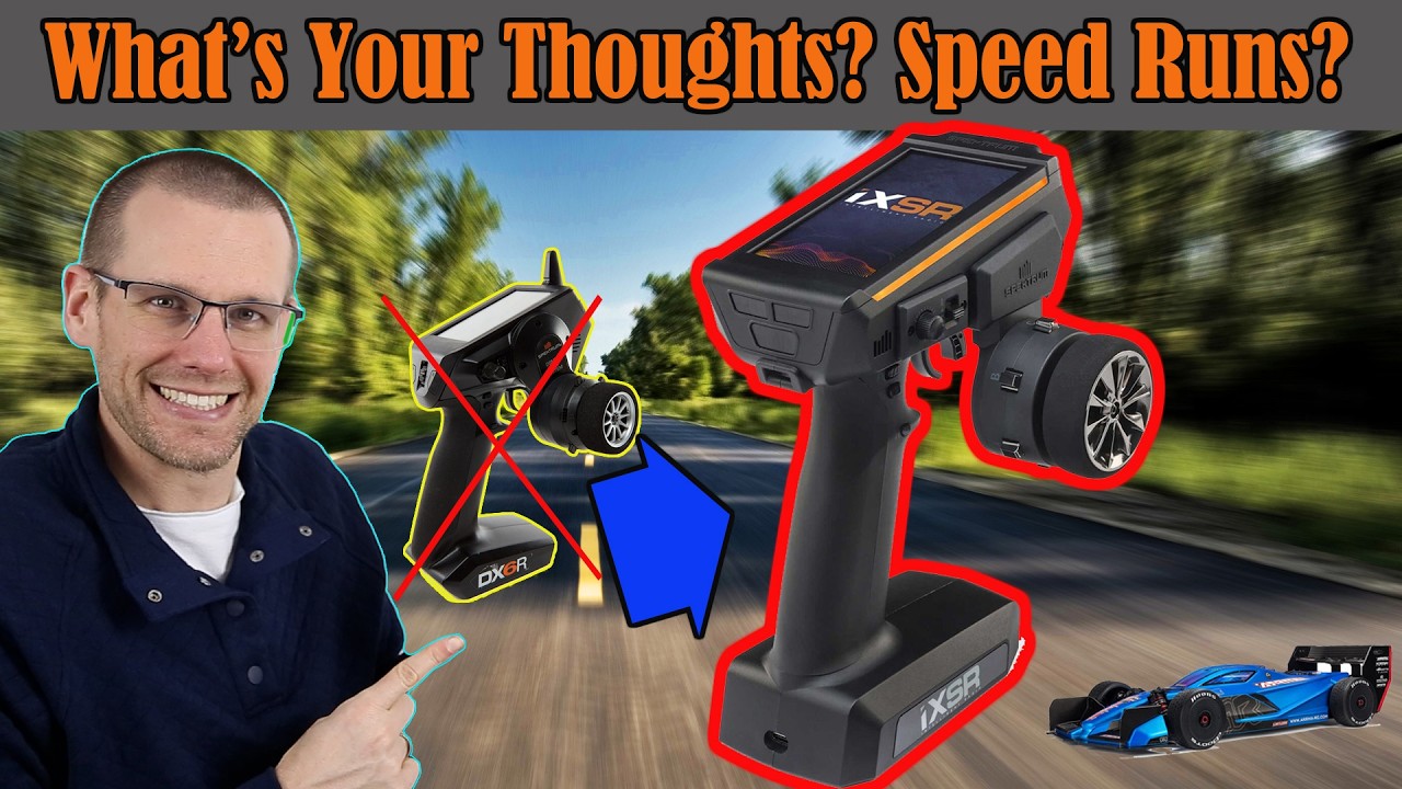 First Look at Spektrum's Flagship iXSR Surface Radio: Features Revealed!