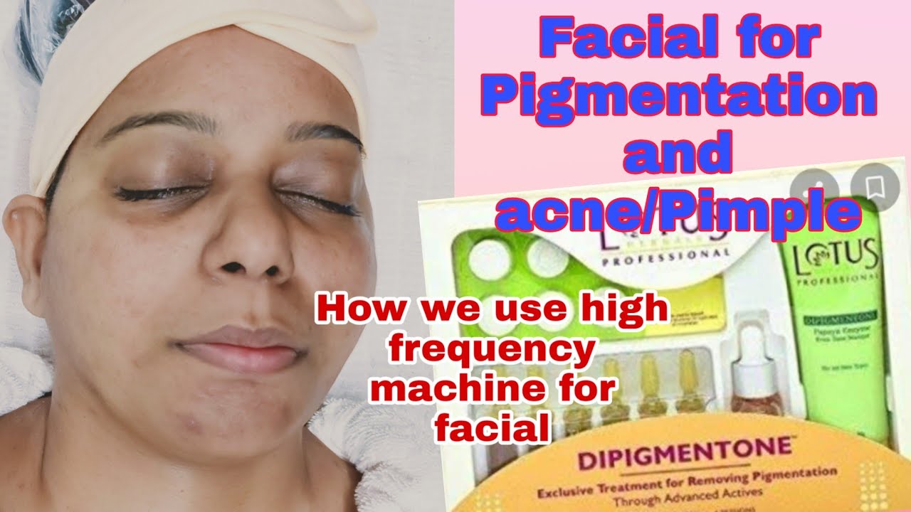 Lotus Professional Dipigmentone facial for Pigmentation of skin|| Best Facial treatment for pimples