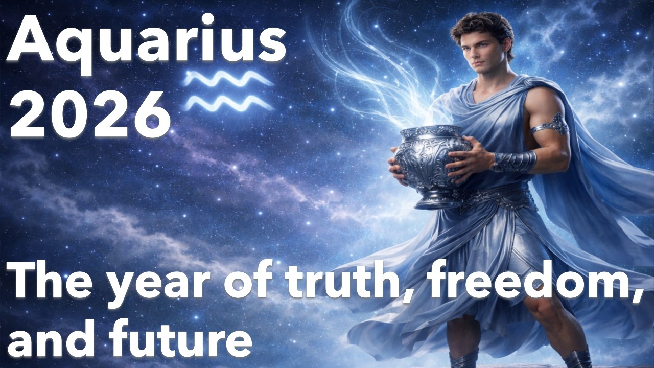Aquarius 2026 — A Year of Insight, Ideas & a New Future | Horoscope, Love, Career & Money