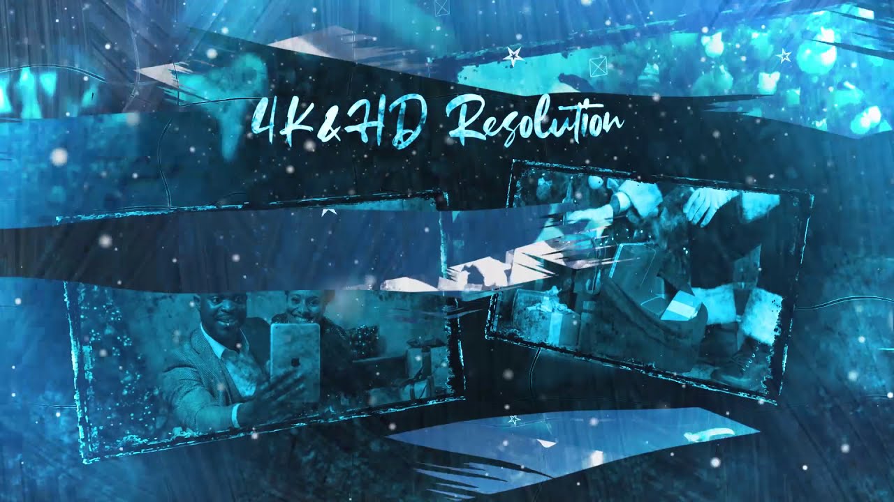 Winter Slideshow | Christmas Story After Effects Template