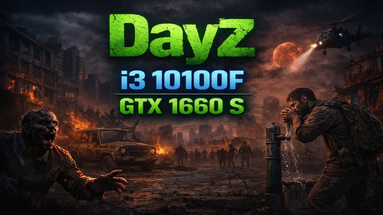 I3 10100F & GTX 1660 S DAYZ #2026