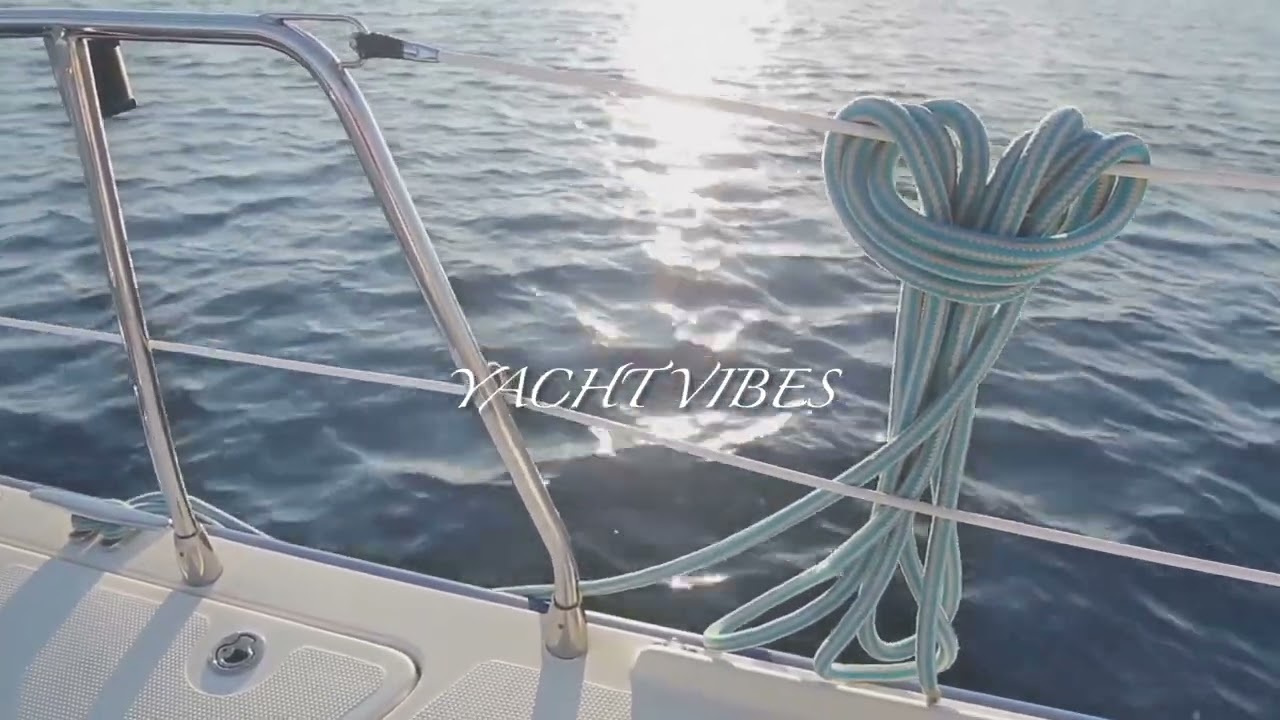YACHT VIBES - MUSIC -  SOUNDS FOR RELAXATION - YACHT VISUALIZER 4K