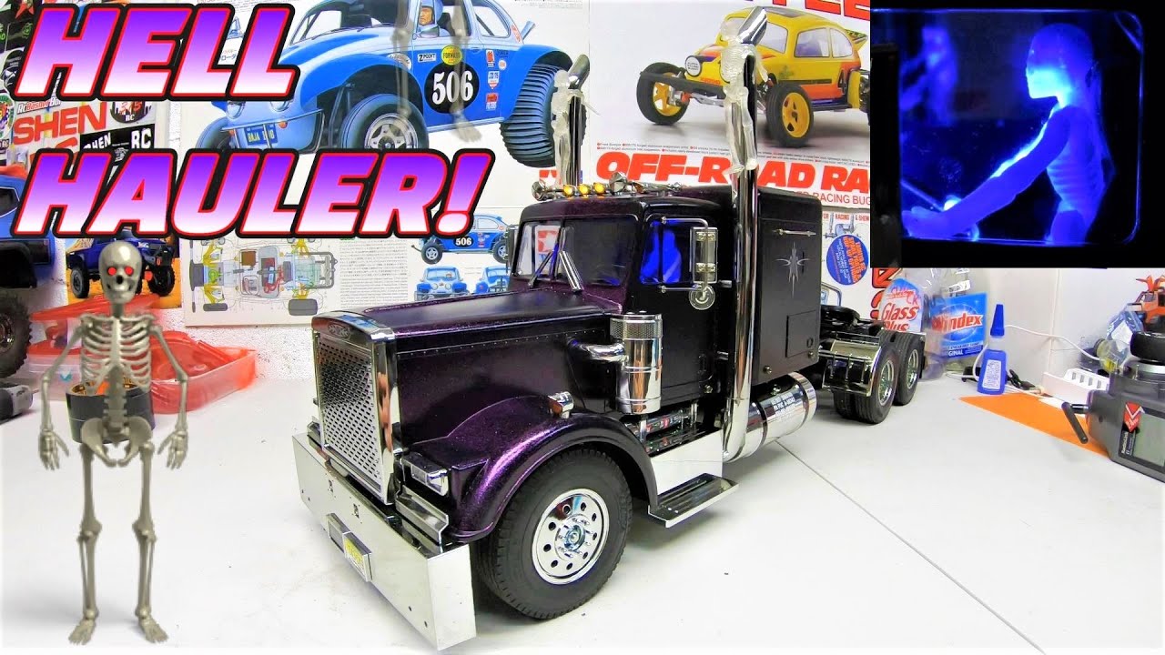 Tamiya Grand Hauler CUSTOM build part 3 COMPLEATED!