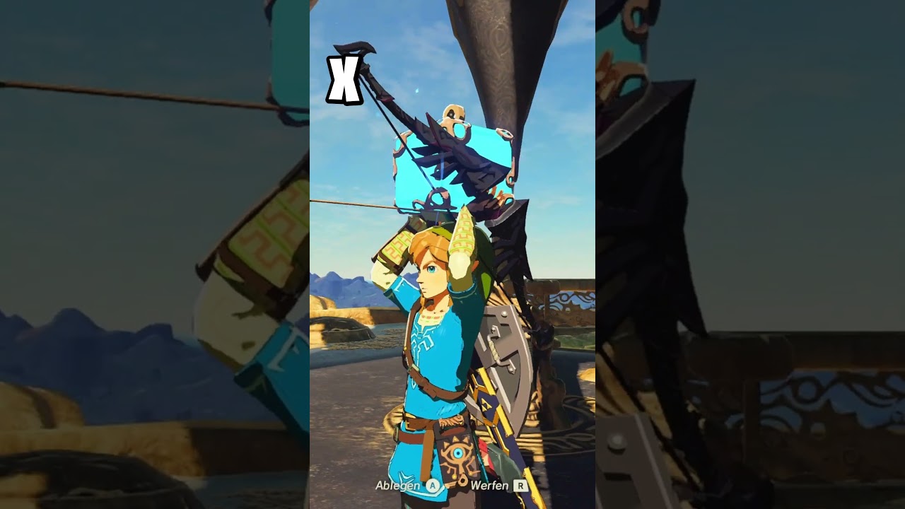 BLSS Sliden Glitch Guide in Zelda BotW! (Deutsch) #shorts