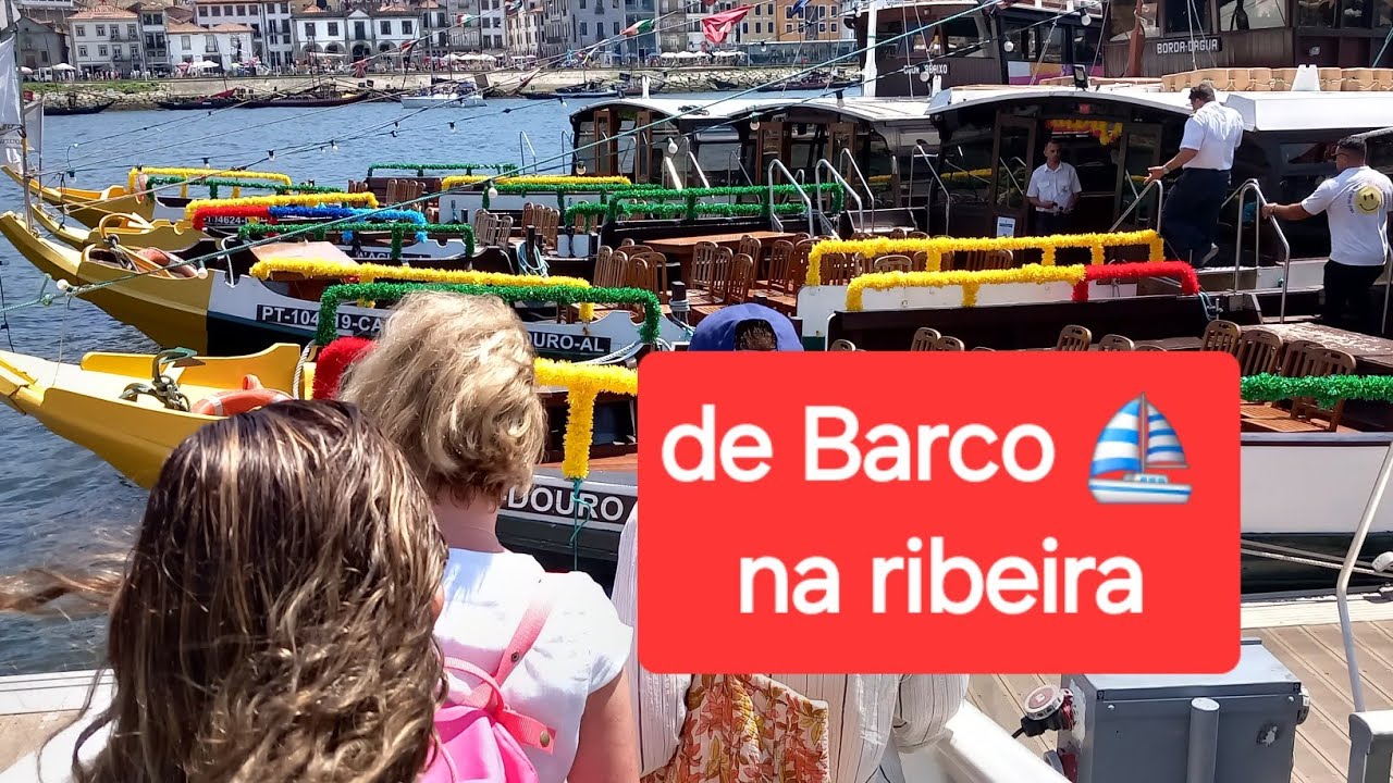 Passeio de barco no porto / Rio douro, Ribeira