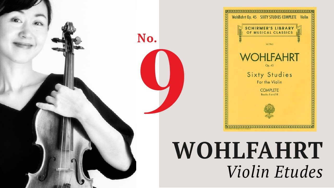 Wohlfahrt Violin Etude No 9, Ning Wu, Allegro Academy of Music, Australia