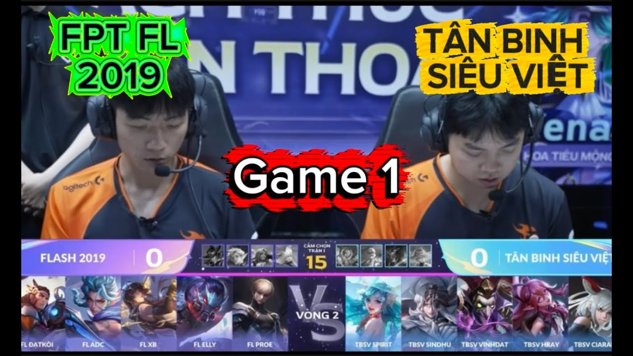 Game 1 || Team Fl 2019 và Team Vĩnh Đất // ADC Hoá Điên Với Con Bài Billow #liênquânmobile
