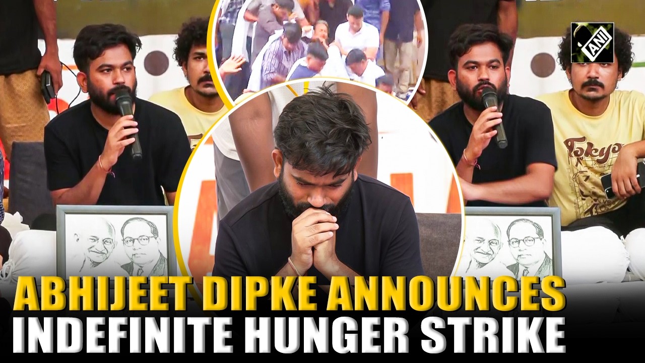 CJP&rsquo;s Abhijeet Dipke announces indefinite hunger strike after Wangchuk&rsquo;s removal from Jantar Mantar