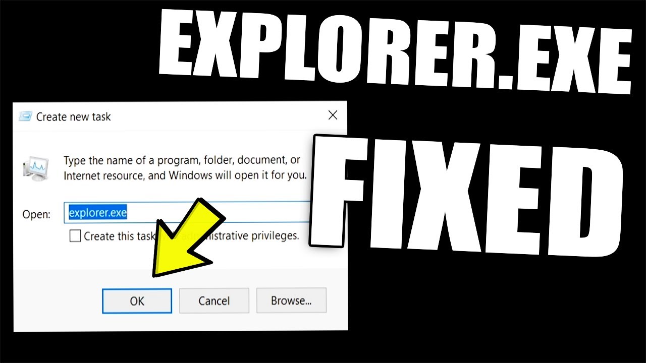Исправление: Explorer.exe не запускается в Windows 10