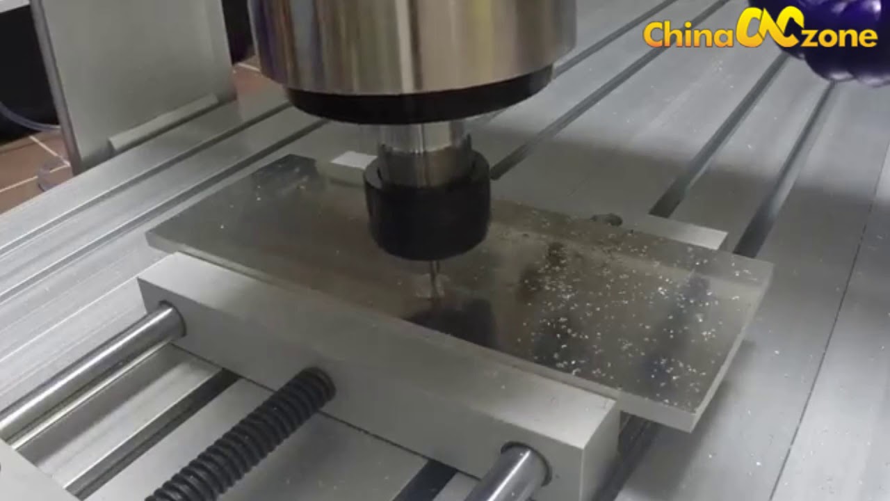 Small CNC Machine 6040 2200W Spindle for Aluminum Milling