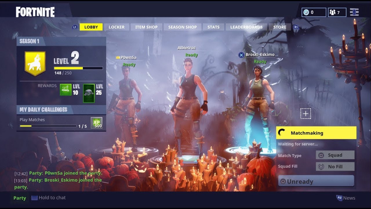 OLD Fortnite Gameplay (CHAPTER 1 SEASON 1 HALLOWEEN) 2017 Footage (Old Map) | Fortnite Battle Royale
