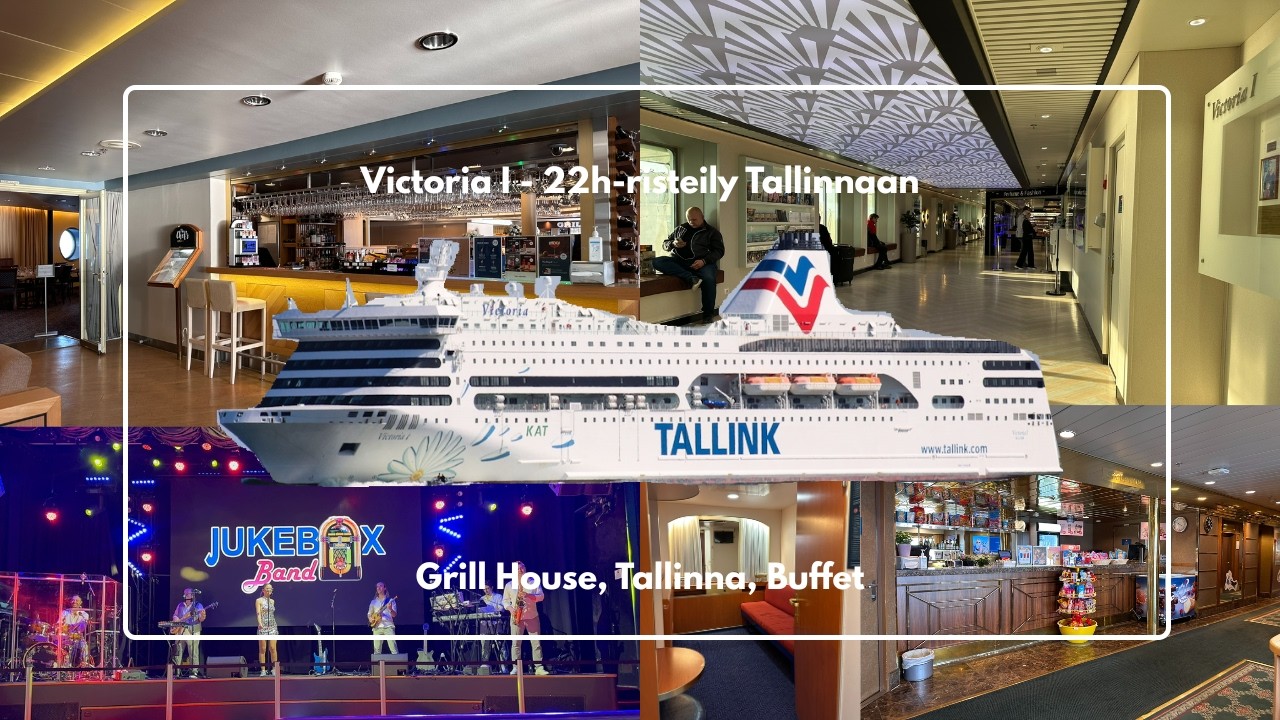22h risteily m/s Victoria 1 laivalla 26.6.-27.6.