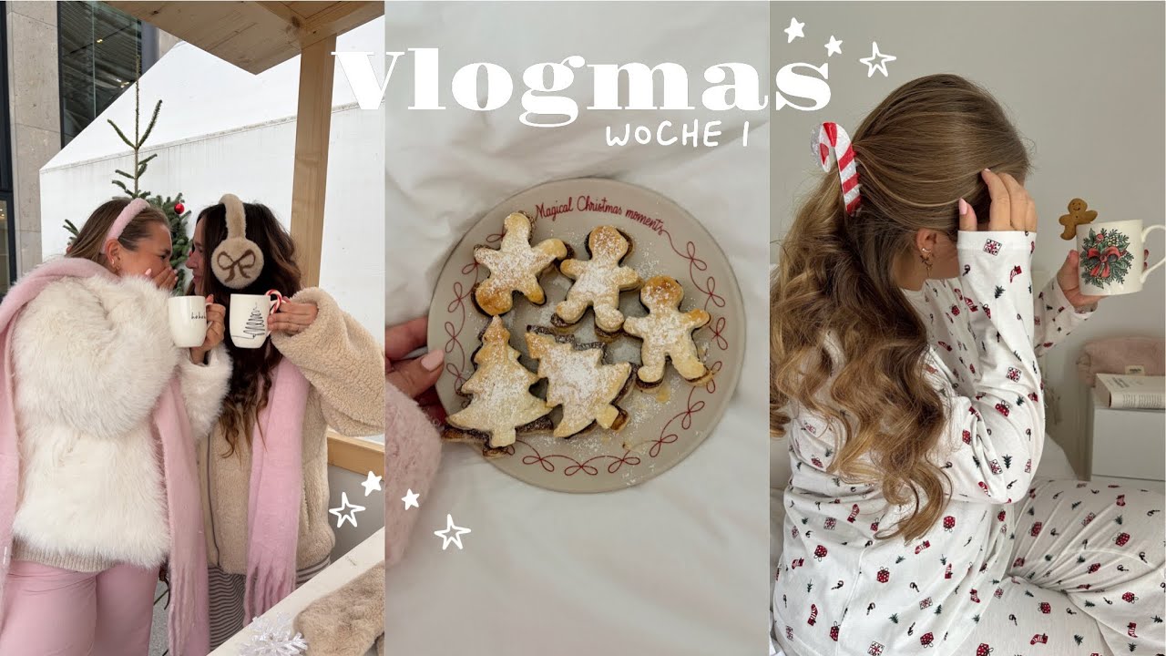 VLOGMAS Woche 1⭐️❄️| Burr Basket | Bilder machen | Paint Night 