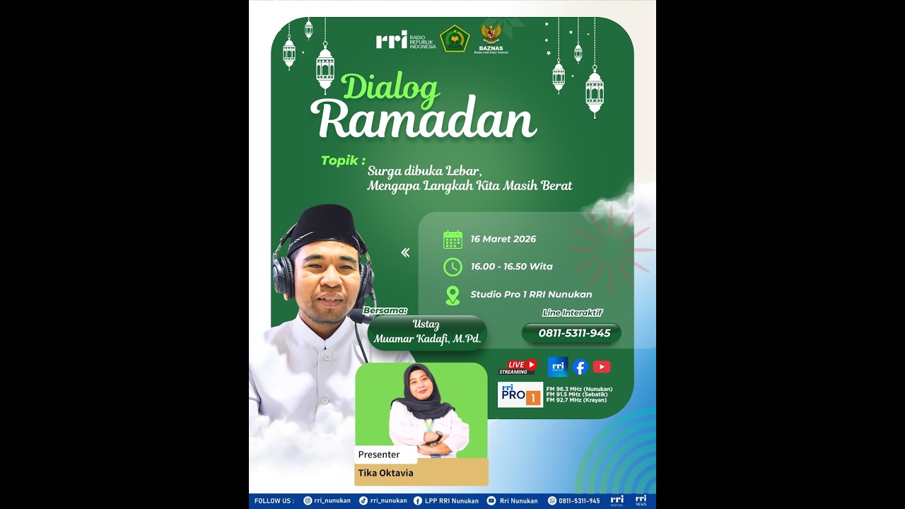 Dialog Ramadan - Surga dibuka Lebar Mengapa Langkah Kita Masih Berat