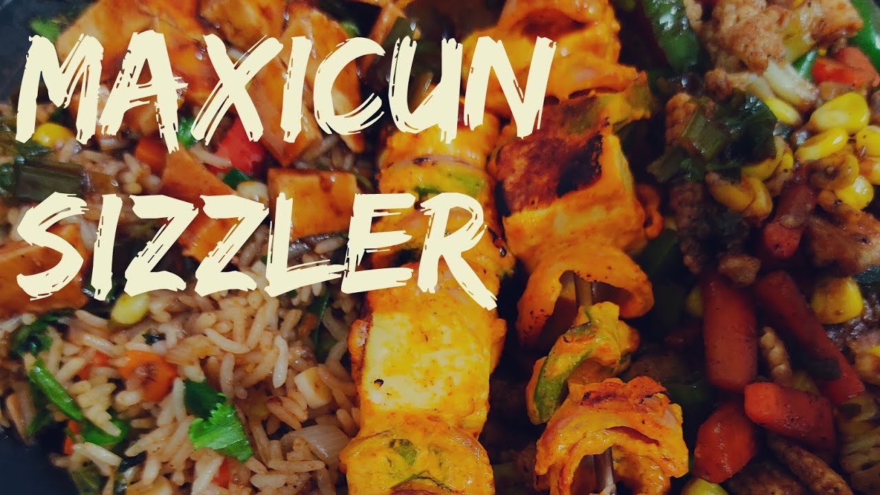 Restaurant Style Mexican Sizzler on Tava | Homemade