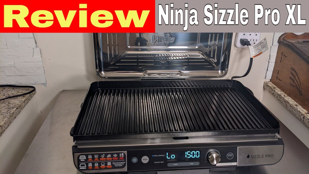 Ninja Sizzle Pro XL Indoor Griddle and Grill Review