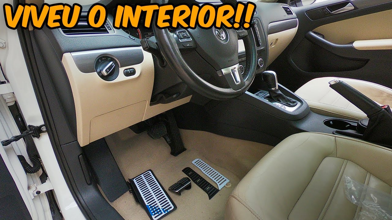INSTALEI PEDALEIRAS DE AÇO NO JETTA!!