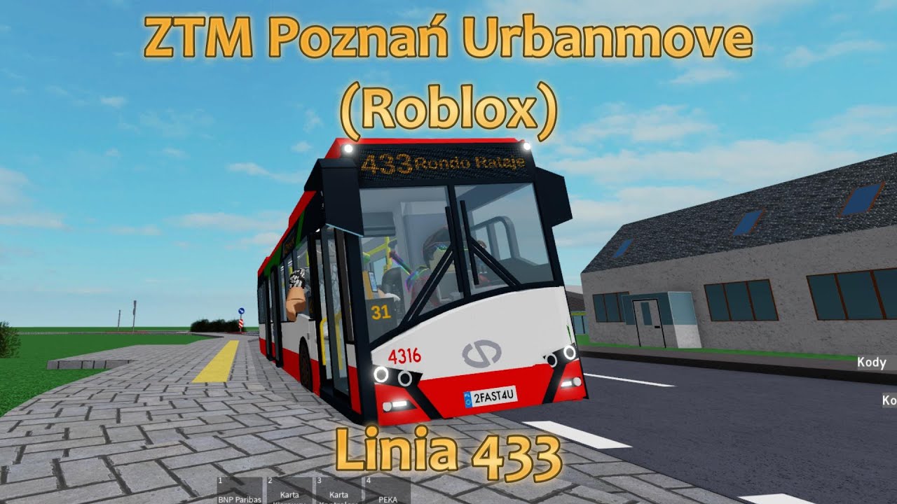 ZTM Poznań Urbanmove (Roblox) - Linia 433