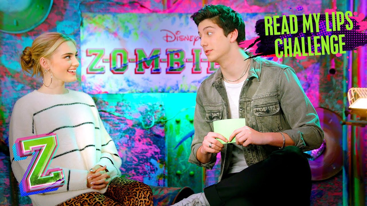 ZOMBIES 2 | Read My Lips Challenge Milo Manheim Edition! 💋 | Part 1 of 2 | @disneychannelmusic