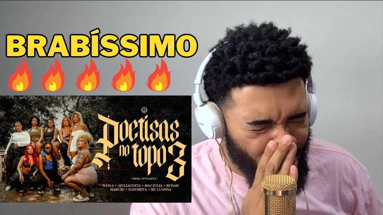 POETISAS NO TOPO 3 - Melhor que poesia acústica??? REACT!@PineappleStormTV