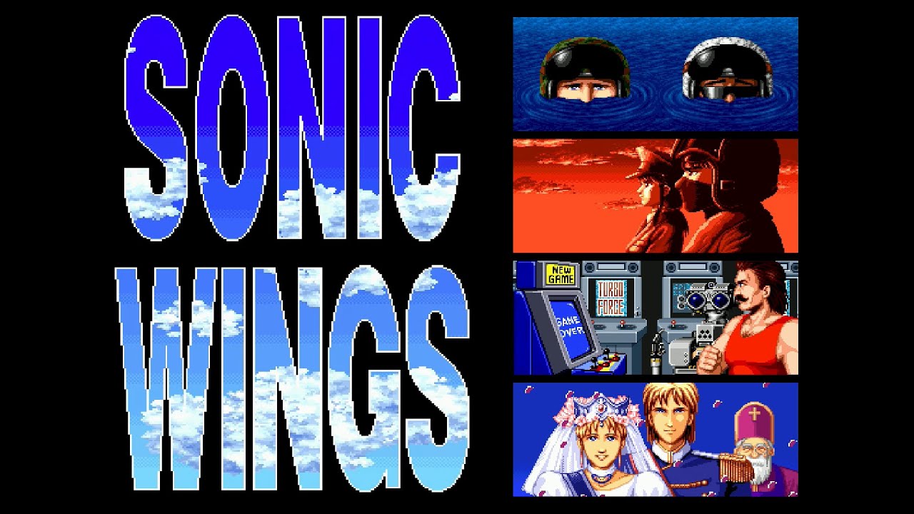 PS4 ソニックウィングス エンディング集 AERO FIGHTERS All Endings