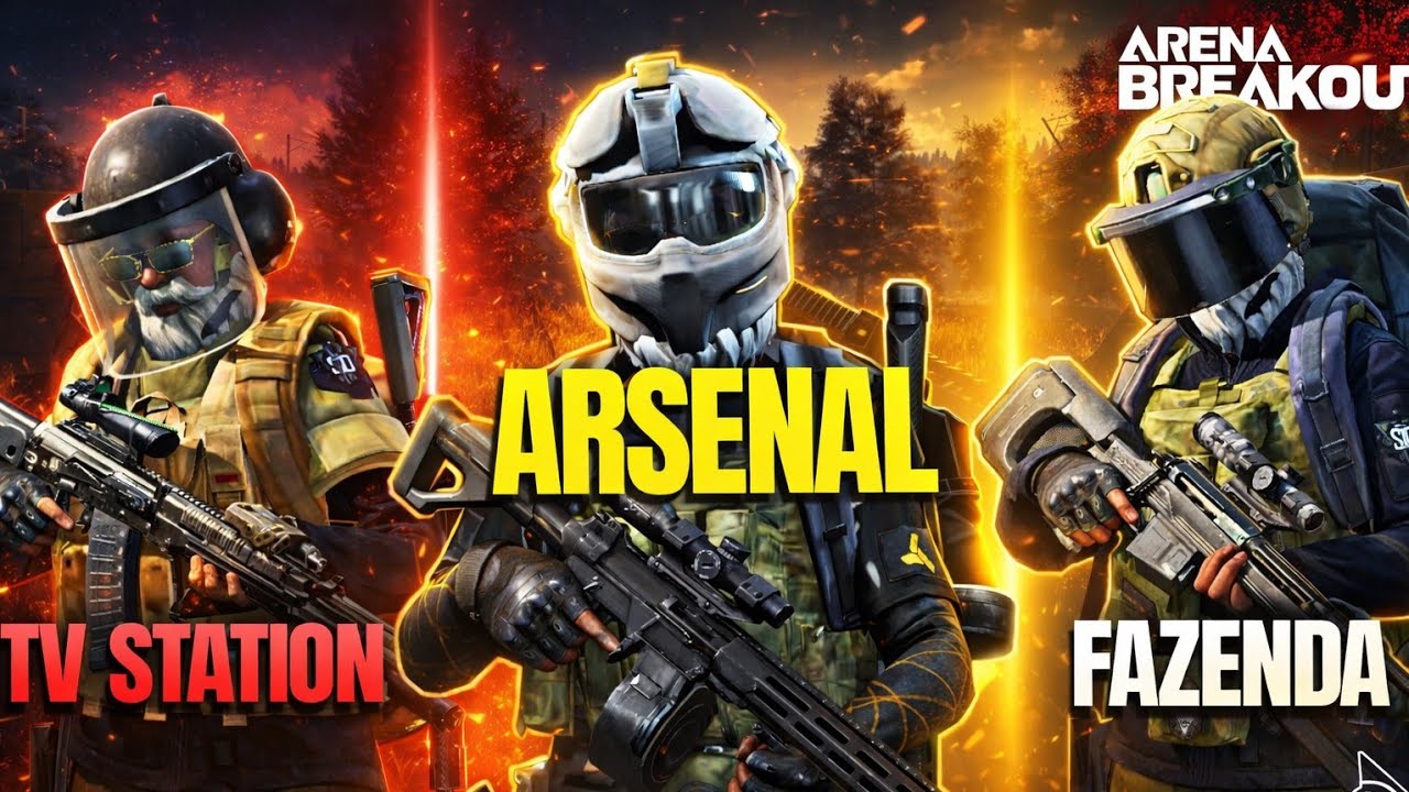 QUAL É O MELHOR MAPA  120K DO ARENA BREAKOUT MOBILE?