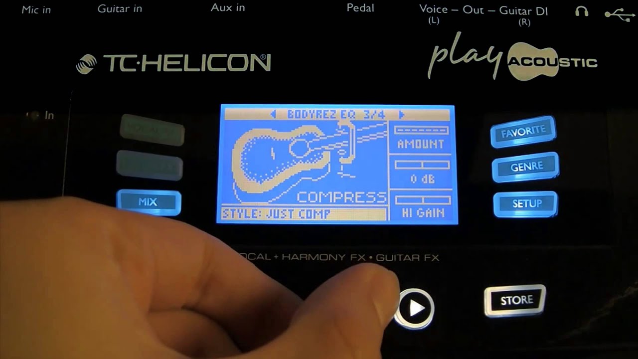 Play Acoustic - Tutorial 6: Guitar Effects Details & BodyRez™ Demonstration