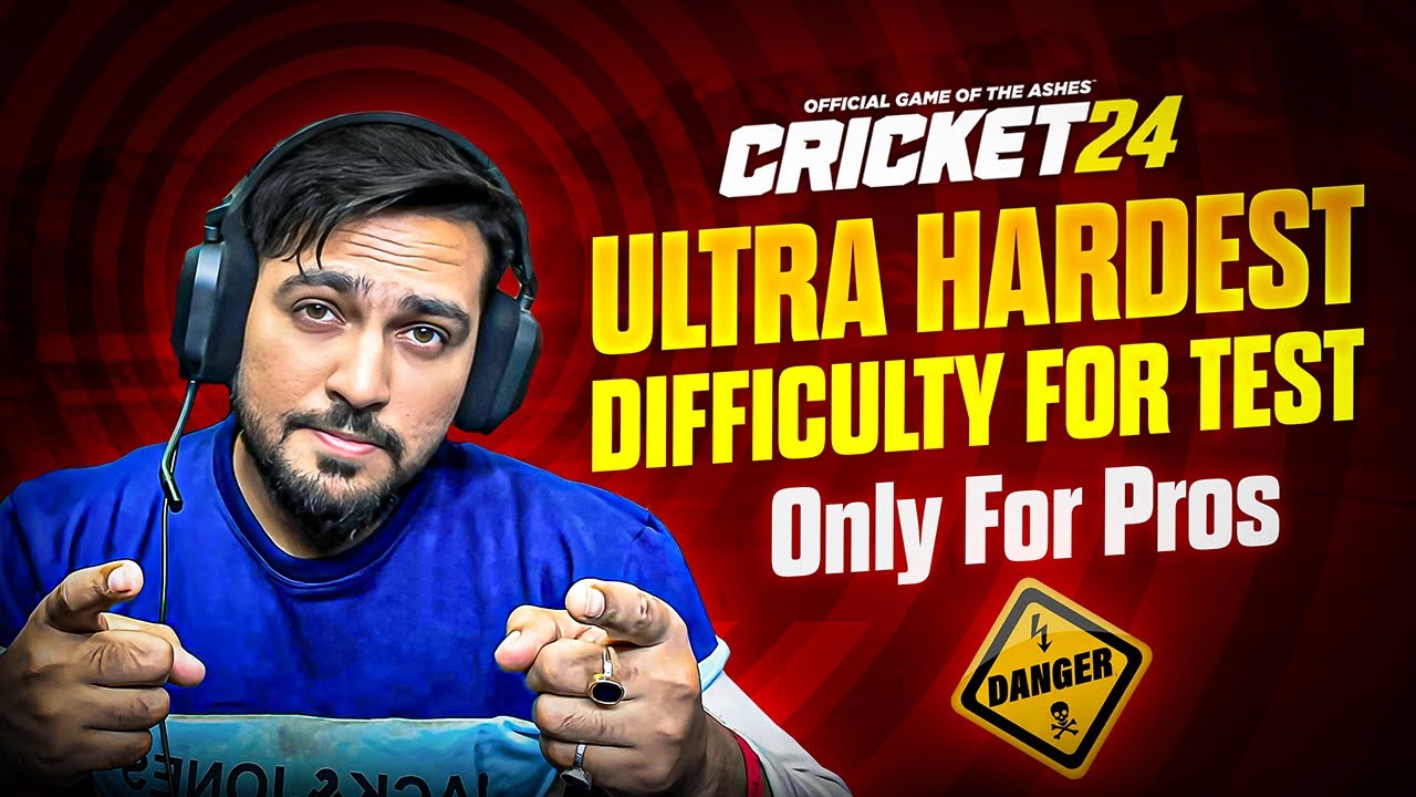 Ultra Hardest Difficulty For Cricket 24 Test Match &ndash; Only For PROS!