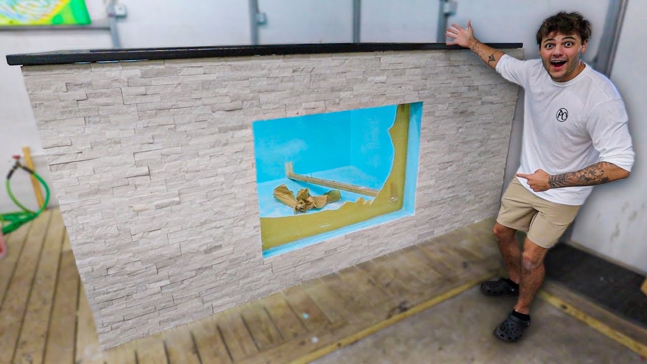 My 6000G SALTWATER POND is COMPLETE!! (insane)